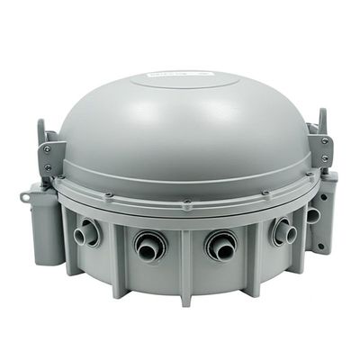 ปิดสปายส์ไฟเบอร์ออปติกโดมที่มีตู้สูงสุด 9 ตู้ IP Grade of Ip 68 และแกนไฟเบอร์จาก 12 ถึง 288 Core