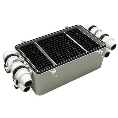 ชุดต่อสายไฟเบอร์ออปติกแบบโดมพร้อมความปลอดภัยสูงสุด, ถาดสูงสุด 9 ถาด และ IP68